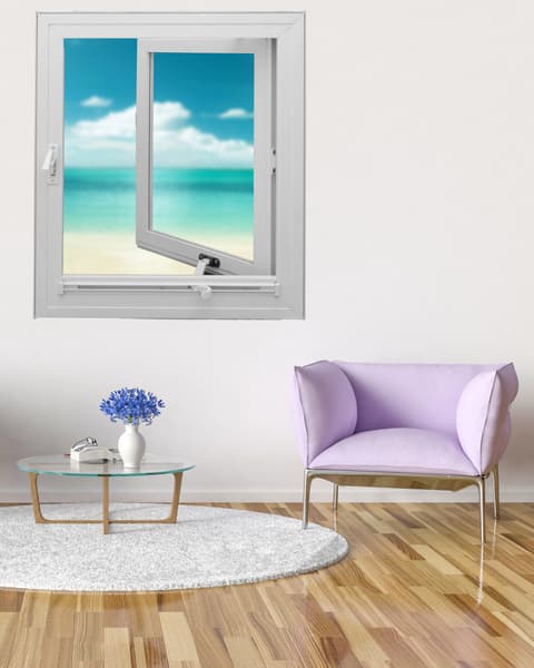 Domuv casement window for storm-season homes